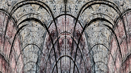 Old color grunge vintage weathered background abstract antique texture with retro pattern. 16:9 aspect ratioの写真素材