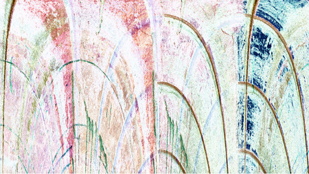 Old color grunge vintage weathered background abstract antique texture with retro pattern. 16:9...
