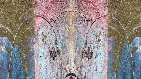 Old color grunge vintage weathered background abstract antique texture with retro pattern. 16:9...