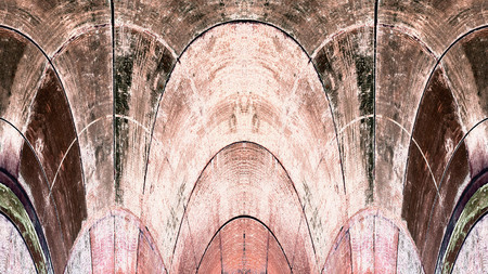 Old color grunge vintage weathered background abstract antique texture with retro pattern. 16:9 aspect ratioの写真素材