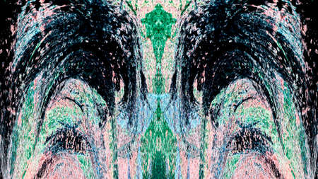 Old grunge vintage weathered background abstract antique texture with retro pattern. 16:9 aspect ratioの写真素材