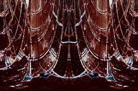 Old color grunge vintage weathered background abstract antique texture with retro patternの写真素材