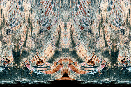 Old color grunge vintage weathered background abstract antique texture with retro patternの写真素材