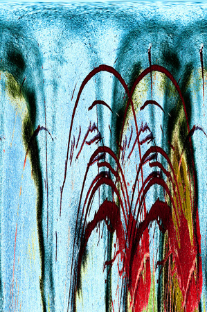 Old color grunge vintage weathered background abstract antique texture with retro patternの写真素材