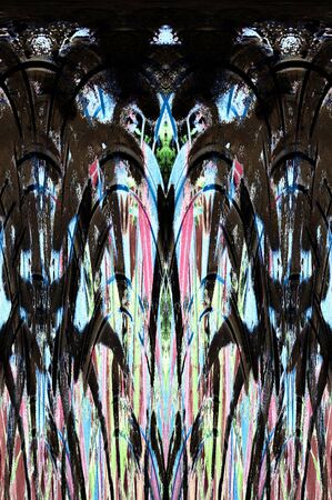 Old color grunge vintage weathered background abstract antique texture with retro patternの写真素材