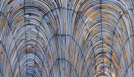 Old color grunge vintage weathered background abstract antique texture with retro pattern. 16:9 aspect ratioの写真素材