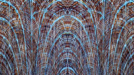 Old color grunge vintage weathered background abstract antique texture with retro pattern. 16:9 aspect ratioの写真素材