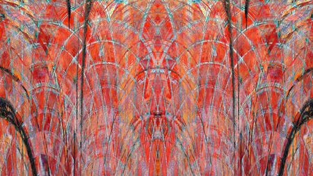Old color grunge vintage weathered background abstract antique texture with retro pattern. 16:9...