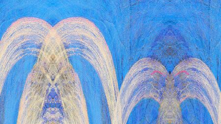 Old color grunge vintage weathered background abstract antique texture with retro pattern. 16:9 aspect ratioの写真素材