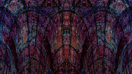 Old color grunge vintage weathered background abstract antique texture with retro pattern. 16:9 aspect ratioの写真素材