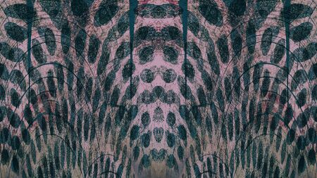 Old color grunge vintage weathered background abstract antique texture with retro pattern. 16:9...