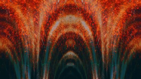 Old color grunge vintage weathered background abstract antique texture with retro pattern. 16:9 aspect ratioの写真素材