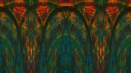 Old color grunge vintage weathered background abstract antique texture with retro pattern. 16:9 aspect ratioの写真素材