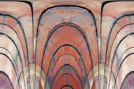 Old color grunge vintage weathered background abstract antique texture with retro patternの写真素材