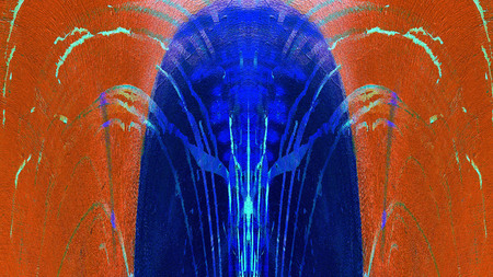 Old color grunge vintage weathered background abstract antique texture with retro pattern. 16:9 aspect ratioの写真素材