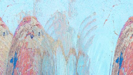 Old color grunge vintage weathered background abstract antique texture with retro pattern. 16:9...
