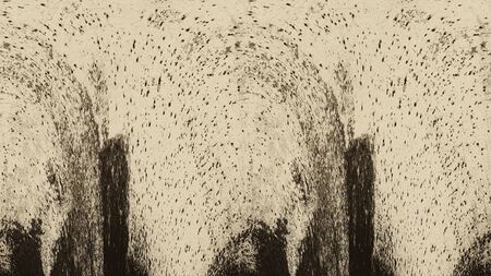 Old color grunge vintage weathered background abstract antique texture with retro pattern. 16:9 aspect ratioの写真素材