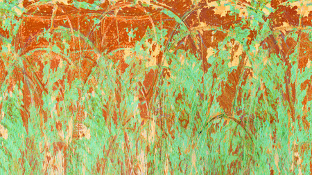 Old color grunge vintage weathered background abstract antique texture with retro pattern. 16:9...