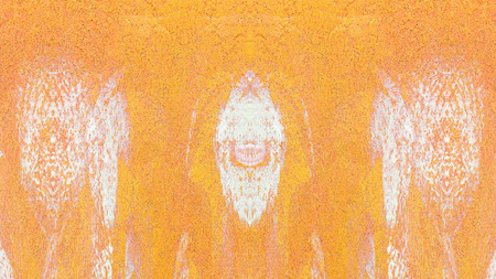 Old color grunge vintage weathered background abstract antique texture with retro pattern. 16:9 aspect ratioの写真素材