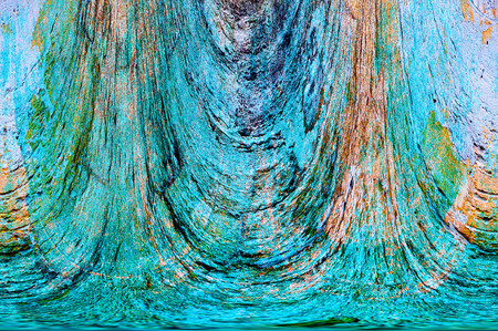 Old color grunge vintage weathered background abstract antique texture with retro pattern. Modern futuristic painted wall for backdrop or wallpaper with copy space. Close up imageの写真素材