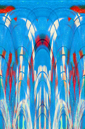 Old color grunge vintage weathered background abstract antique texture with retro pattern. Modern futuristic painted wall for backdrop or wallpaper with copy space. Close up imageの写真素材