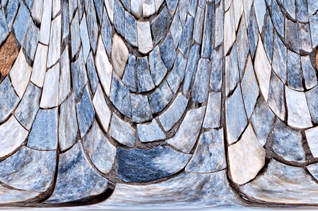 Old color grunge vintage weathered background abstract antique texture with retro pattern. Modern futuristic painted wall for backdrop or wallpaper with copy space. Close up imageの写真素材