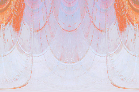 Old color grunge vintage weathered background abstract antique texture with retro pattern. Modern futuristic painted wall for backdrop or wallpaper with copy space. Close up imageの写真素材