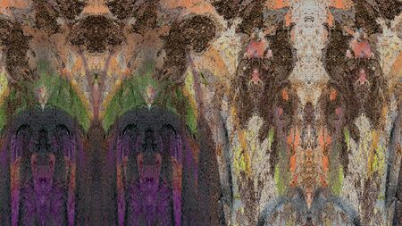 Old color grunge vintage weathered background abstract antique texture with retro pattern. 16:9...