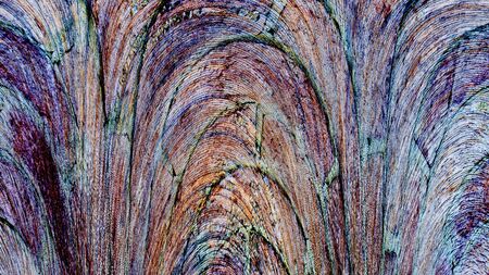 Old color grunge vintage weathered background abstract antique texture with retro pattern. 16:9 aspect ratioの写真素材