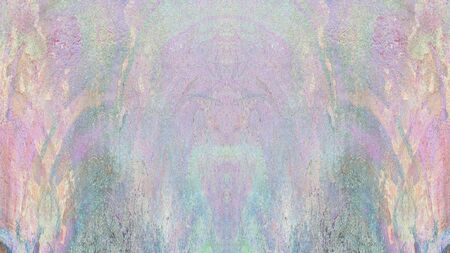 Old color grunge vintage weathered background abstract antique texture with retro pattern. 16:9 aspect ratioの写真素材