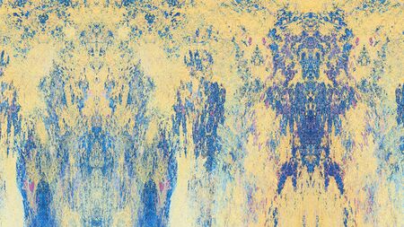 Old color grunge vintage weathered background abstract antique texture with retro pattern. 16:9...