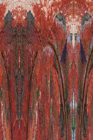 Old color grunge vintage weathered background abstract antique texture with retro pattern. Modern futuristic painted wall for backdrop or wallpaper with copy space. Close up imageの写真素材