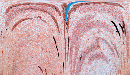 Old color grunge vintage weathered background abstract antique texture with retro pattern. Modern futuristic painted wall for backdrop or wallpaper with copy space. Close up imageの写真素材