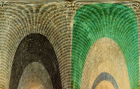 Old color grunge vintage weathered background abstract antique texture with retro pattern. Modern...