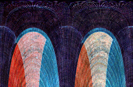 Old color grunge vintage weathered background abstract antique texture with retro pattern. Modern futuristic painted wall for backdrop or wallpaper with copy space. Close up imageの写真素材