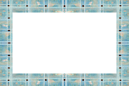 Old Color Grunge Painted Plaster Stucco Wall Vintage Weathered Frame With Abstract Antique Cracked Scratched Texture And Retro Pattern. Empty Space For Image Or Text.  3:2 Aspect Ratioの写真素材