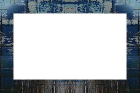 Old Color Grunge Painted Plaster Stucco Wall Vintage Weathered Frame With Abstract Antique Cracked...