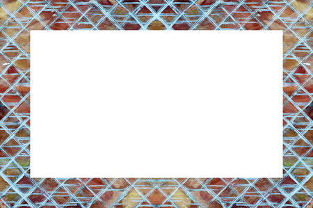 Old Color Grunge Painted Plaster Stucco Wall Vintage Weathered Frame With Abstract Antique Cracked...