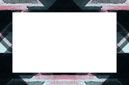 Old Color Grunge Painted Plaster Stucco Wall Vintage Weathered Frame With Abstract Antique Cracked Scratched Texture And Retro Pattern. Empty Space For Image Or Text.  3:2 Aspect Ratioの写真素材