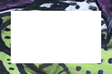 Old Color Grunge Painted Plaster Stucco Wall Vintage Weathered Frame With Abstract Antique Cracked Scratched Texture And Retro Pattern. Empty Space For Image Or Text.  3:2 Aspect Ratioの写真素材