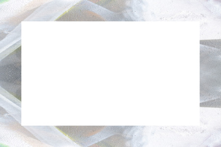 Old Color Grunge Painted Plaster Stucco Wall Vintage Weathered Frame With Abstract Antique Cracked Scratched Texture And Retro Pattern. Empty Space For Image Or Text.  3:2 Aspect Ratioの写真素材