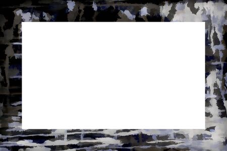 Old Color Grunge Painted Plaster Stucco Wall Vintage Weathered Frame With Abstract Antique Cracked...
