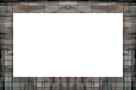 Old Color Grunge Painted Plaster Stucco Wall Vintage Weathered Frame With Abstract Antique Cracked...
