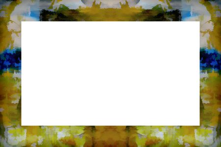 Old Color Grunge Painted Plaster Stucco Wall Vintage Weathered Frame With Abstract Antique Cracked...