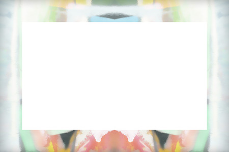 Old Color Grunge Painted Plaster Stucco Wall Vintage Weathered Frame With Abstract Antique Cracked Scratched Texture And Retro Pattern. Empty Space For Image Or Text.  3:2 Aspect Ratioの写真素材