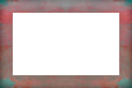 Old Color Grunge Painted Plaster Stucco Wall Vintage Weathered Frame With Abstract Antique Cracked Scratched Texture And Retro Pattern. Empty Space For Image Or Text.  3:2 Aspect Ratioの写真素材