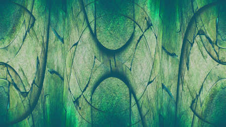 Old Color Grunge Vintage Weathered Background. Abstract Messy Antique Texture With Retro Pattern. Modern Futuristic Painted Wall For Backdrop, Wallpaper Or Banner With Copy Space. Close Up Imageの写真素材