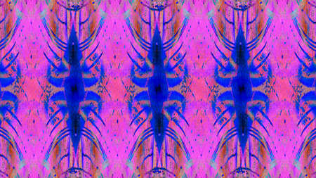 Old antique background with pattern. Modern futuristic painted wall for backdrop or wallpaper with...