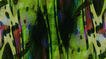 Modern futuristic painted wall for backdrop or wallpaper with copy space. Close up image