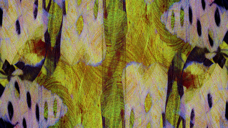 Modern futuristic painted wall for backdrop or wallpaper with copy space. Close up image